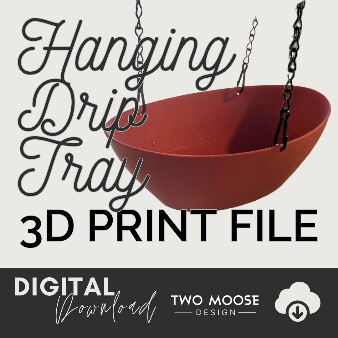 Hanging Drip Tray 3D Print File STL
