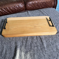 Poplar Serving Board - Charcuterie Tray 22" x 12" -READY TO SHIP - Two Moose Design