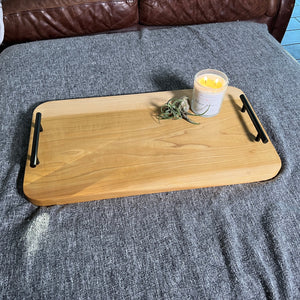 Poplar Serving Board - Charcuterie Tray 22" x 12" -READY TO SHIP - Two Moose Design