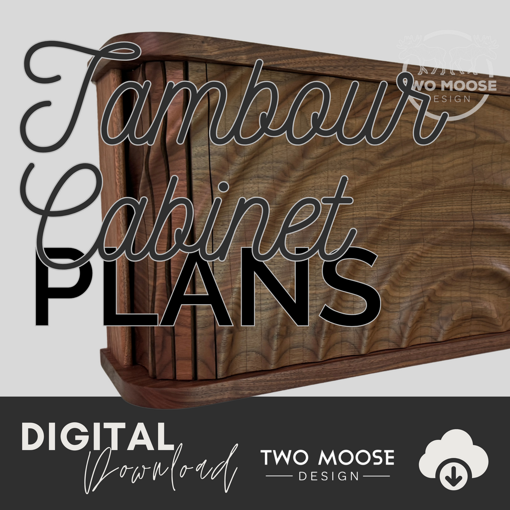 Tambour Whiskey Cabinet Plans