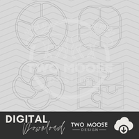 Appetizer Tray SVG Bundle - Two Moose Design