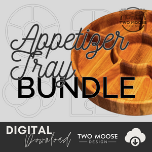 Appetizer Tray SVG Bundle - Two Moose Design