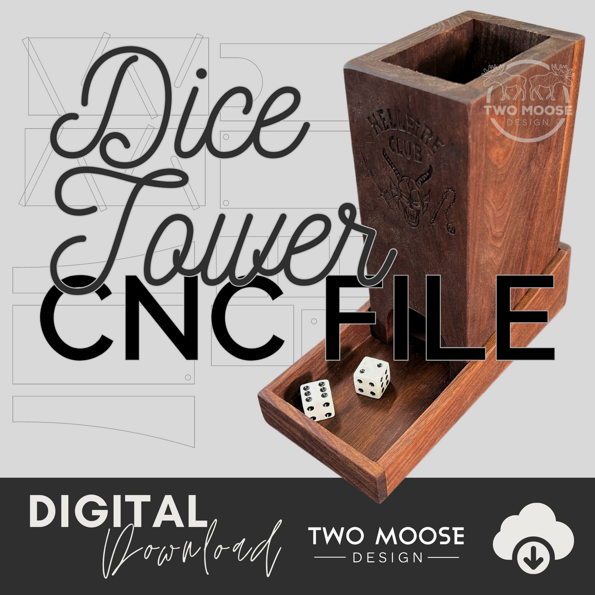 Dice Tower SVG