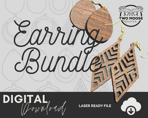 Earring Bundle SVG - Two Moose Design