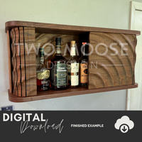 Tambour Whiskey Cabinet Plans