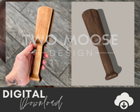 3D Chisel Mallet STL - Two Moose Design