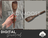 3D Spoonchula STL - Two Moose Design