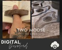 Book Buddy SVG - Two Moose Design