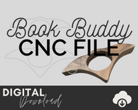 Book Buddy SVG - Two Moose Design