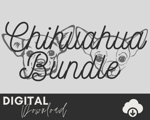 Chihuahua Bundle SVG - Two Moose Design