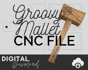 Mallet SVG - The Groovy - Two Moose Design