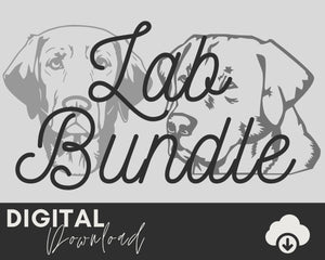 Lab Bundle SVG - Two Moose Design