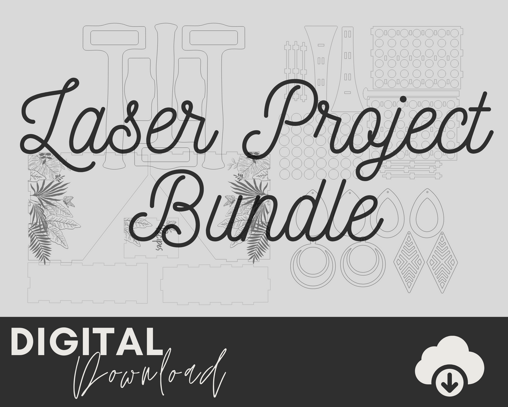 Laser Projects YouTube Bundle SVG - Two Moose Design