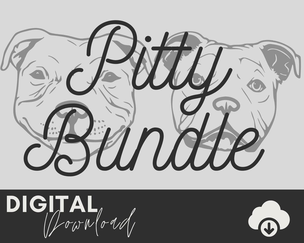 Pitty Bundle SVG - Two Moose Design